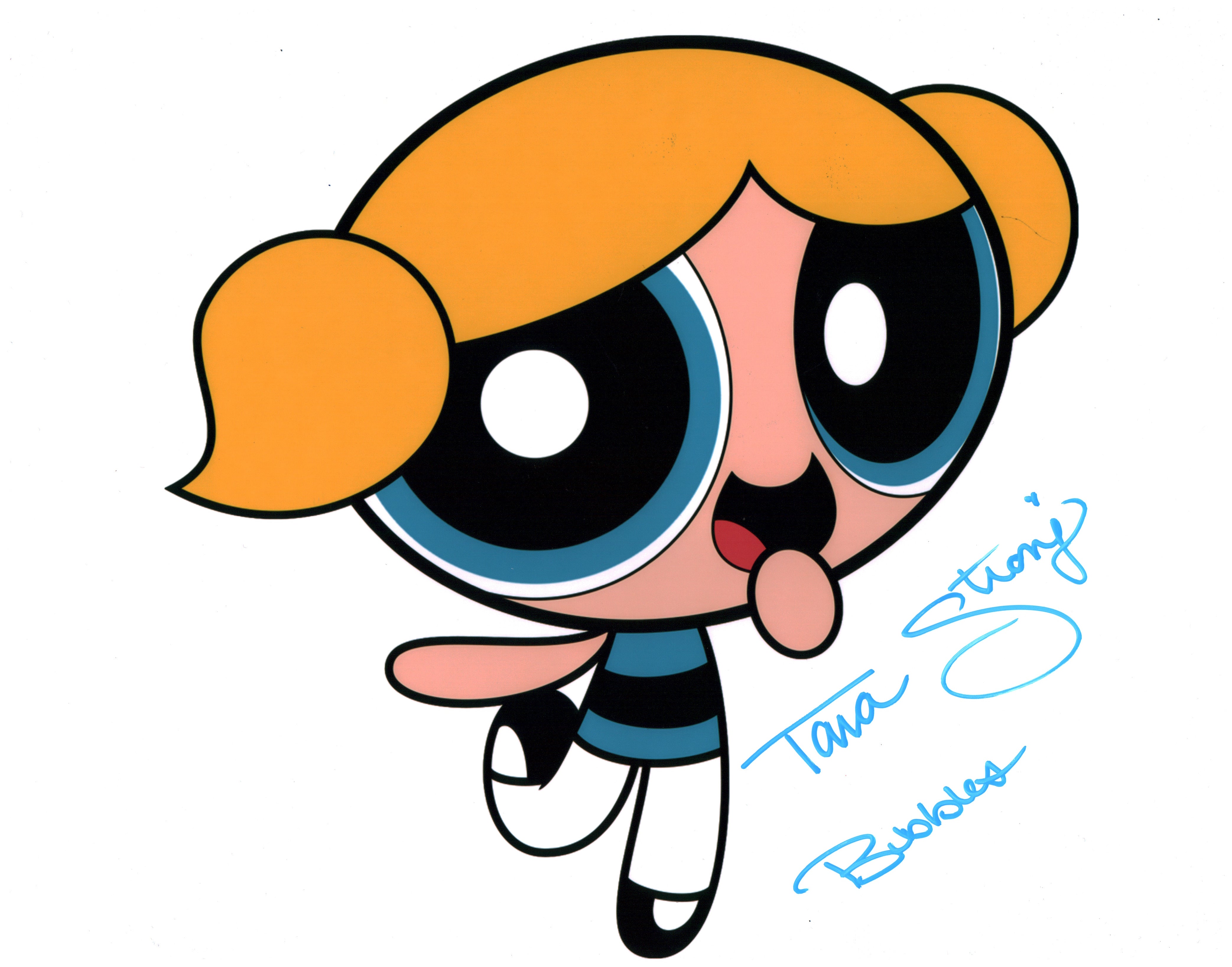 Tara Strong The Powerpuff Girls 11x14 Signed Photo Poster JSA Certified Autograph