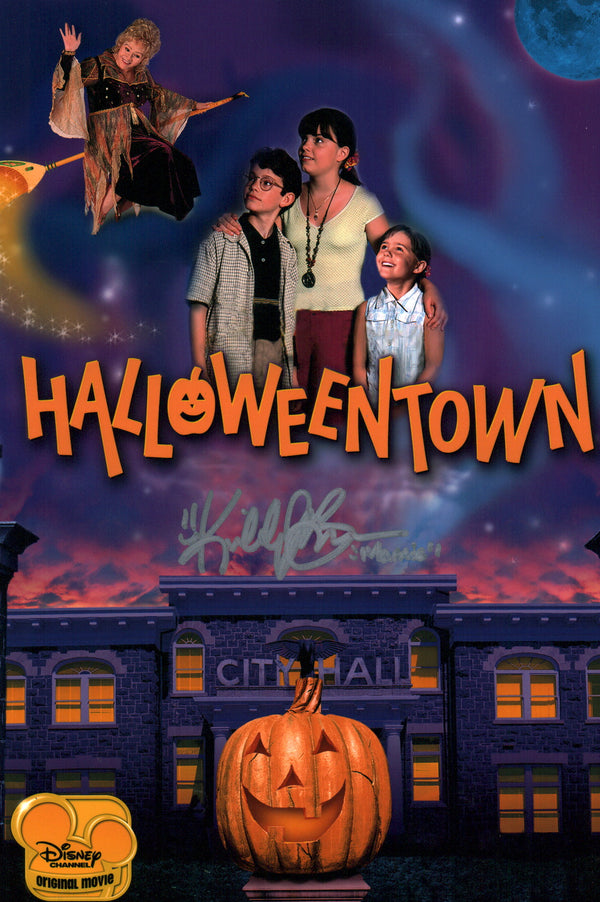 Kimberly J Brown Halloweentown 8x12 Photo Signed JSA Certified