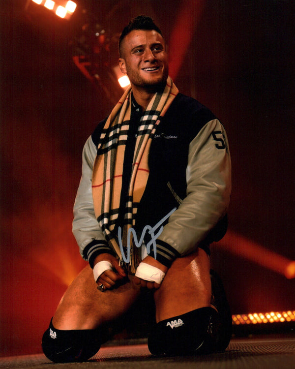 MJF AEW Wrestling 8x10 Signed Photo JSA Certified Autograph