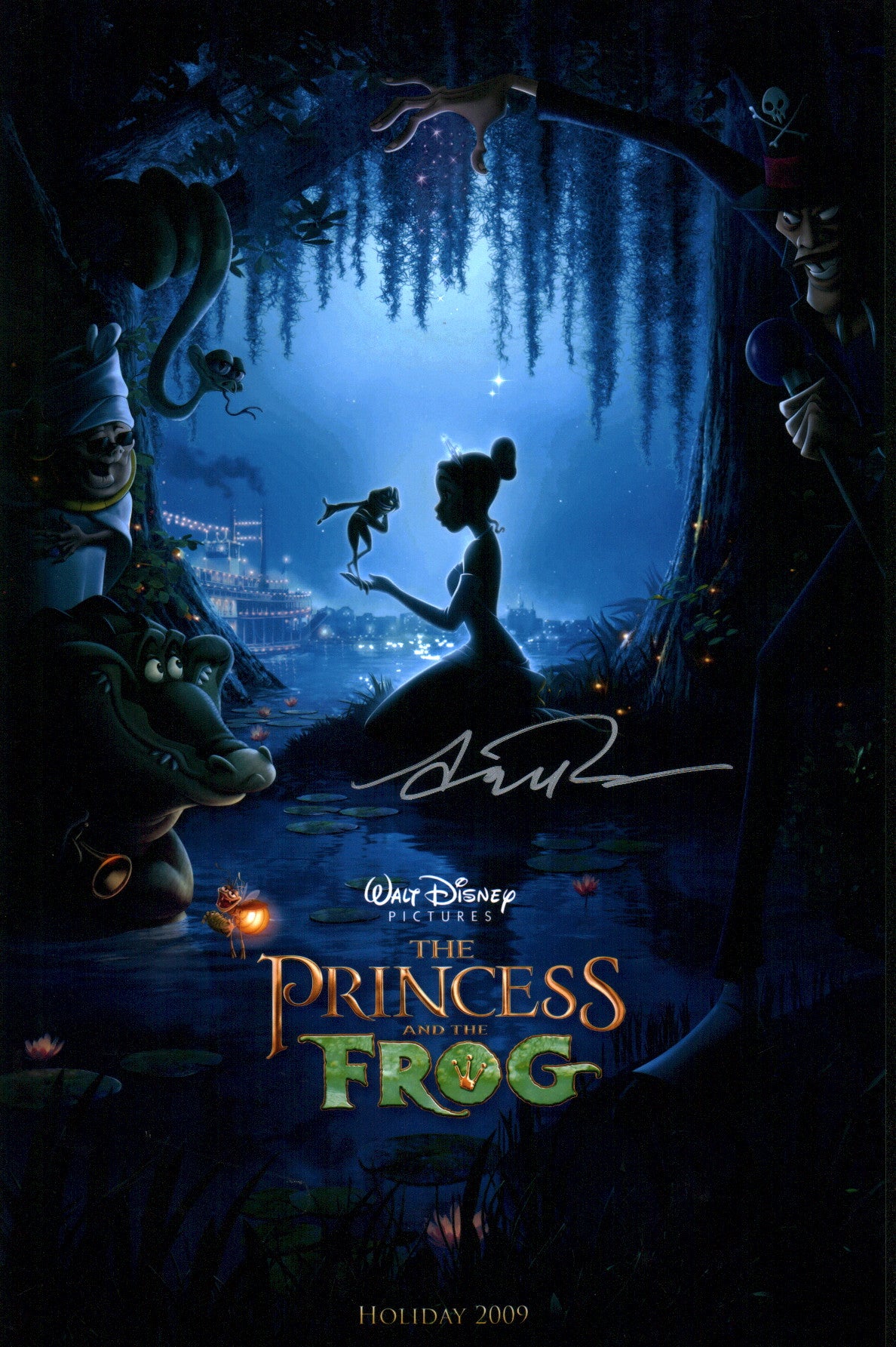 Anika Noni Rose The Princess and the Frog 8x12 Signed Photo JSA Certified Autograph