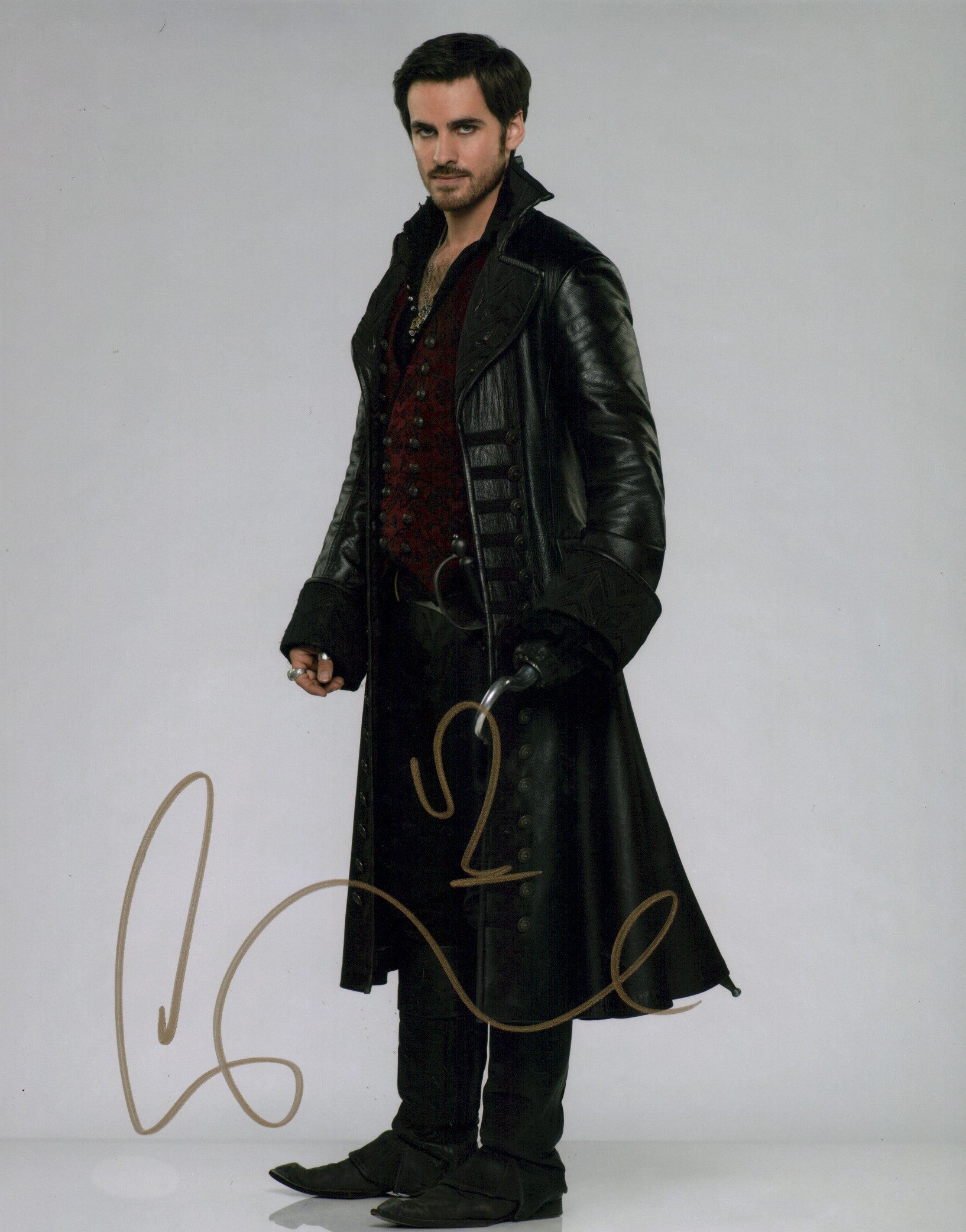 Colin O'Donoghue Once Upon A Time 11x14 Signed Photo Poster JSA Certified Autograph