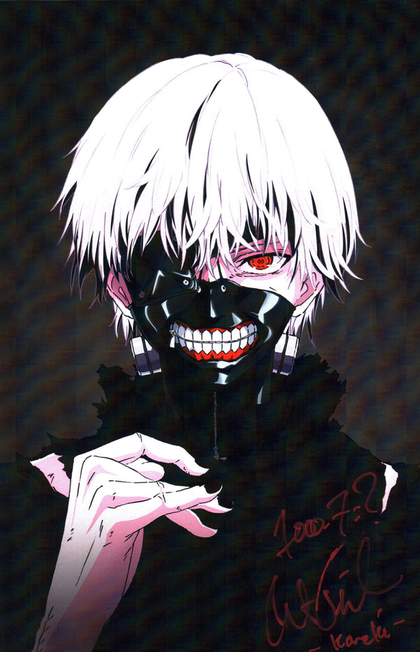 Austin Tindle Tokyo Ghoul 11x17 Photo Poster Signed JSA Certified Autograph