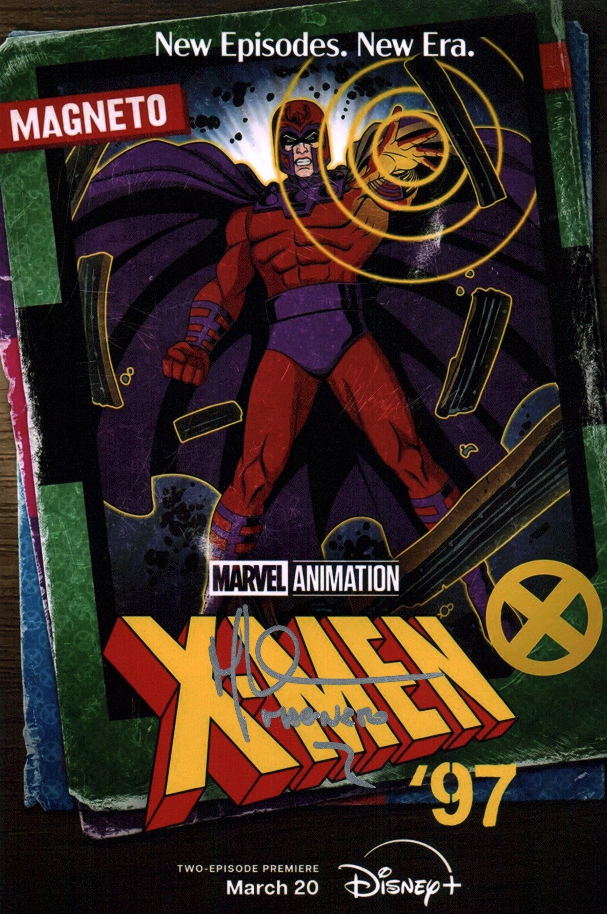 Matthew Waterson Marvel X-Men '97 8x12 Signed Photo JSA Certified Autograph