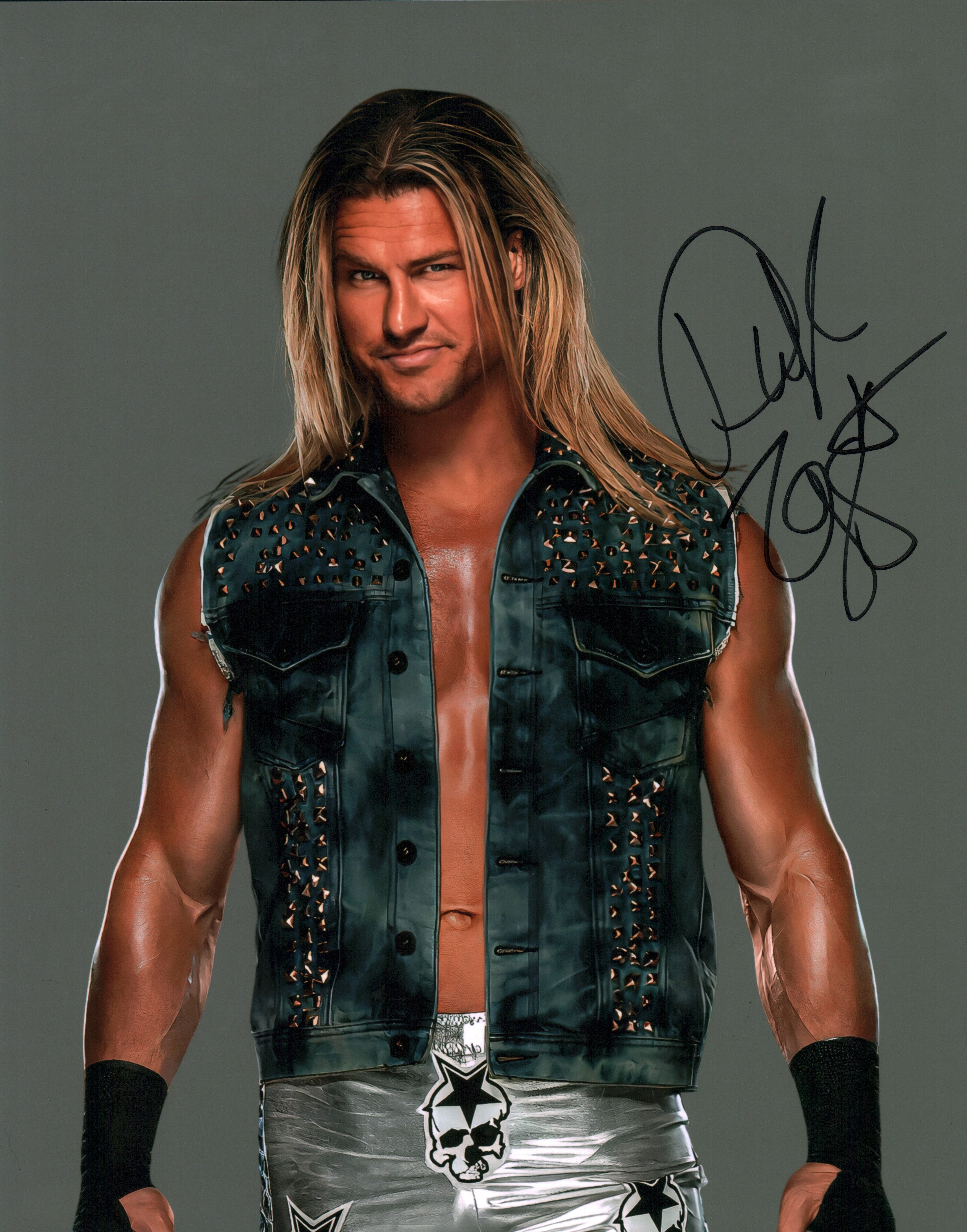 Dolph Ziggler WWE Wrestling 11x14 Signed Photo Poster JSA Certified Autograph