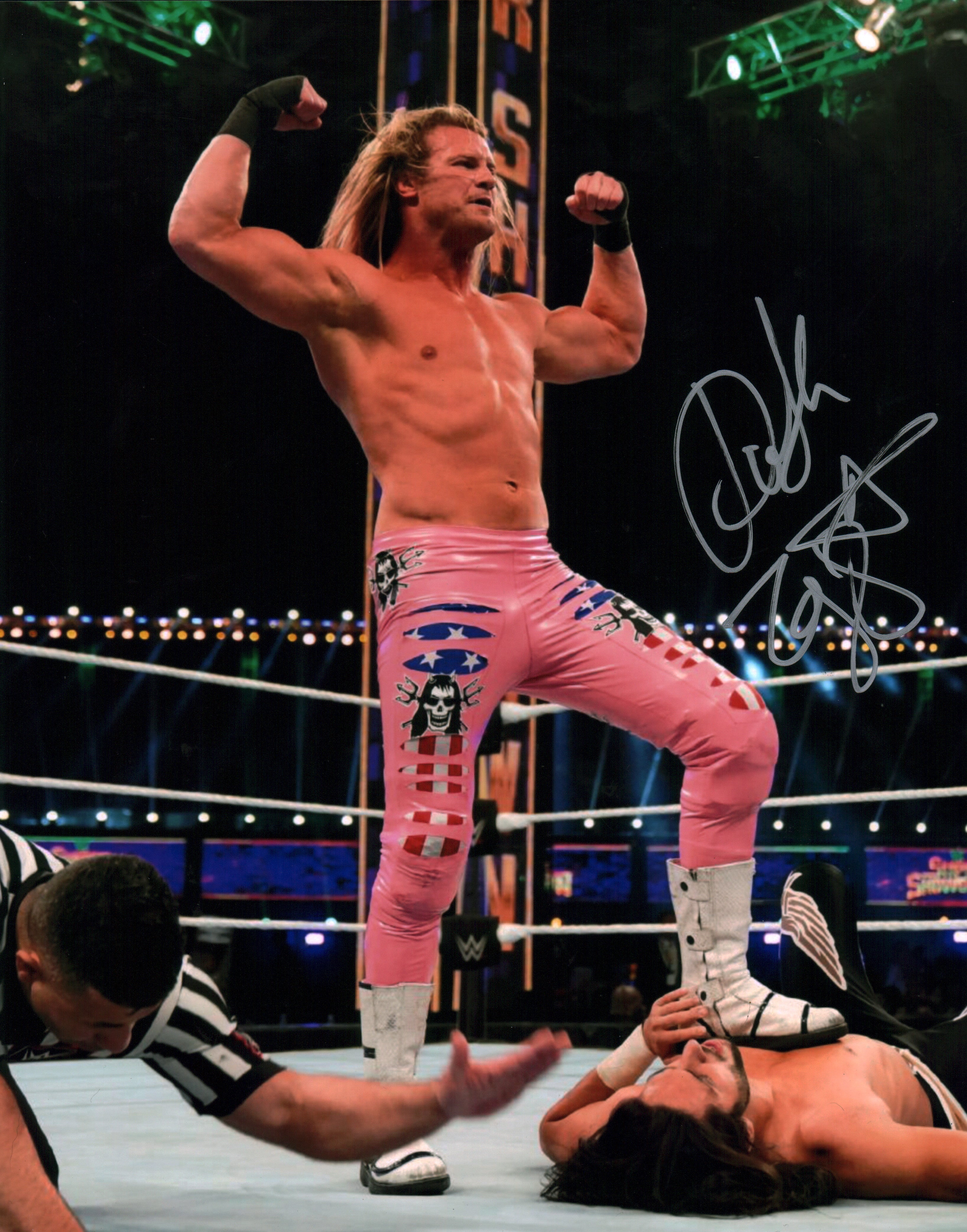 Dolph Ziggler WWE Wrestling 11x14 Signed Photo Poster JSA Certified Autograph