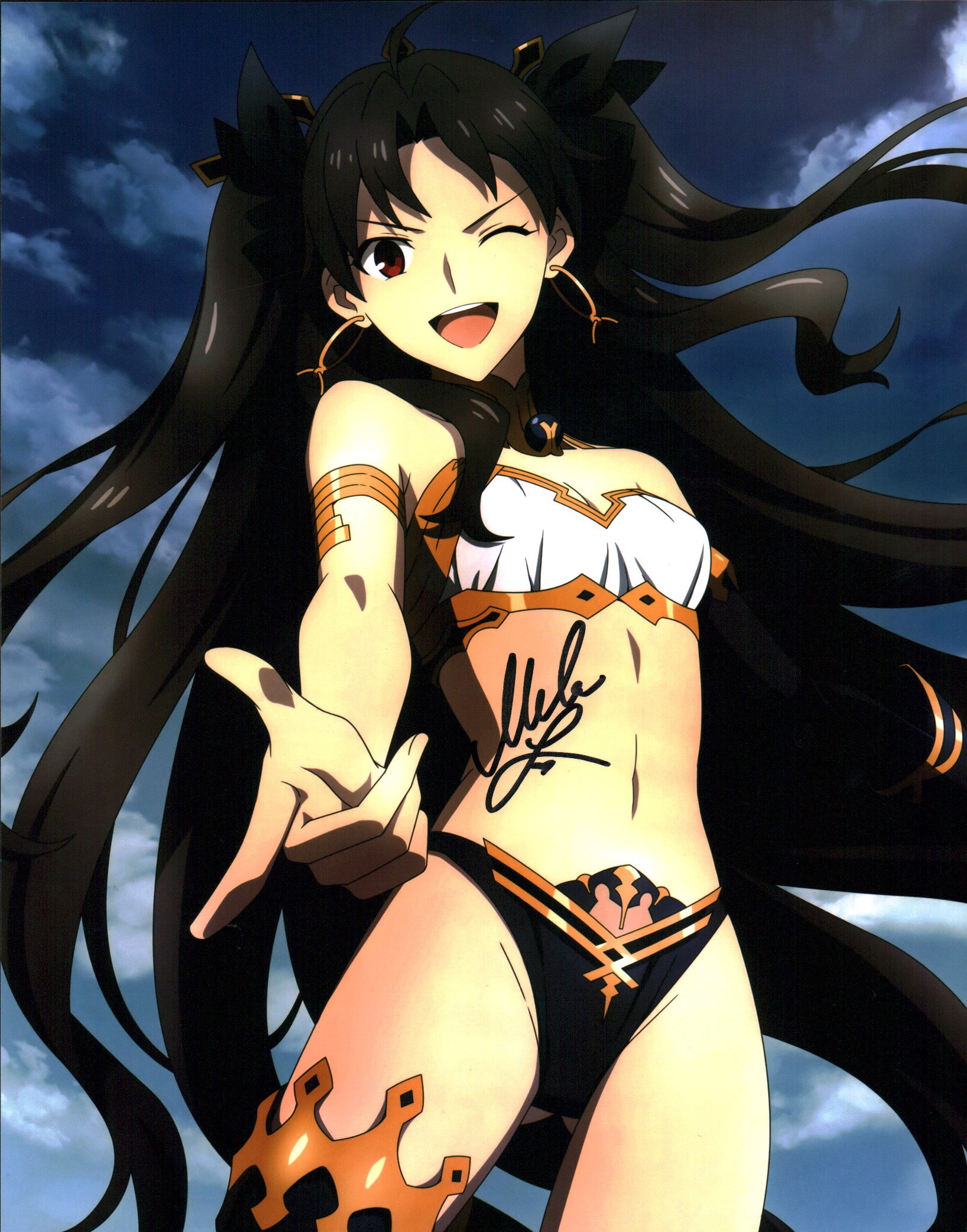 Mela Lee Fate/Stay Night 11x14 Photo Poster Signed Autograph JSA Certified Autograph