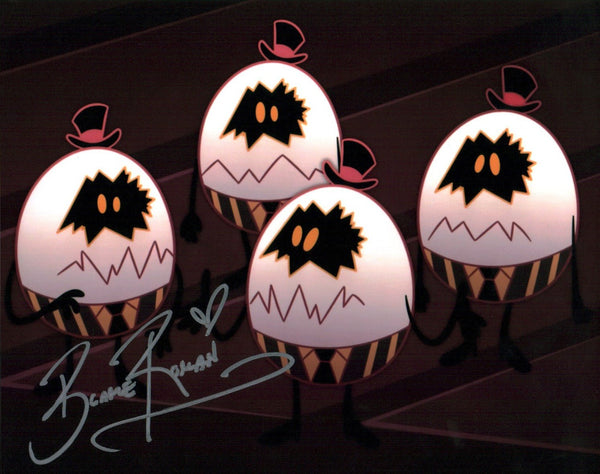 Blake Roman Hazbin Hotel 8x10 Photo Signed JSA Certified Autograph