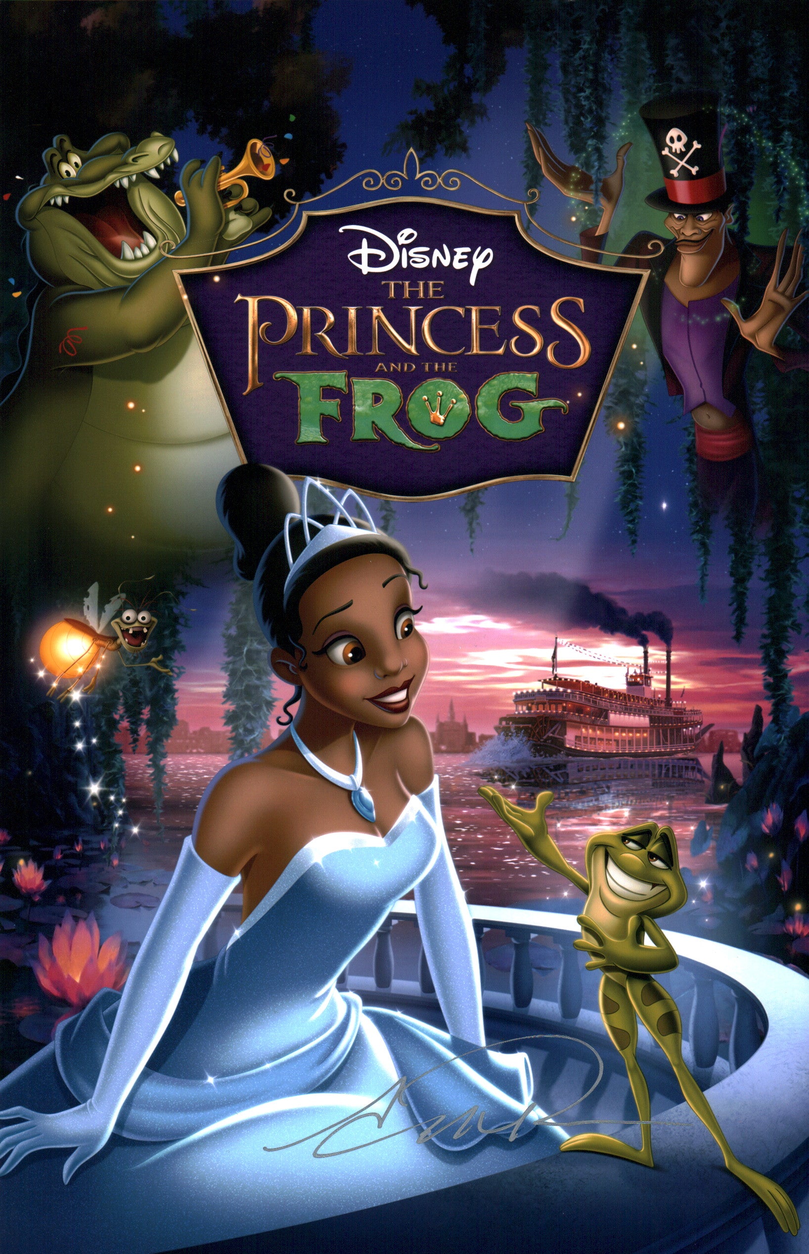 Anika Noni Rose The Princess and the Frog 11x17 Signed Photo Poster JSA Certified Autograph