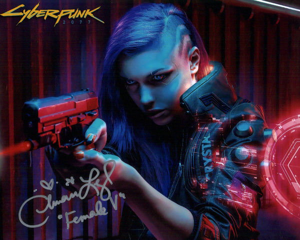 Cherami Leigh Cyberpunk 2077 8x10 Photo Signed JSA Certified Autograph