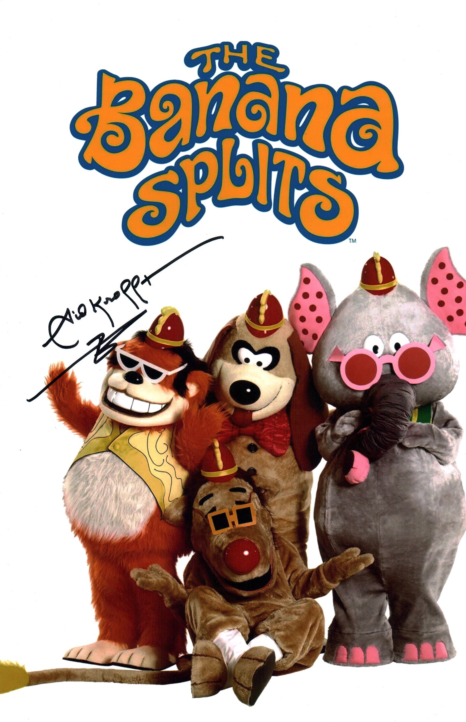 Sid Krofft The Banana Splits 11x17 Signed Photo Poster JSA Certified Autograph