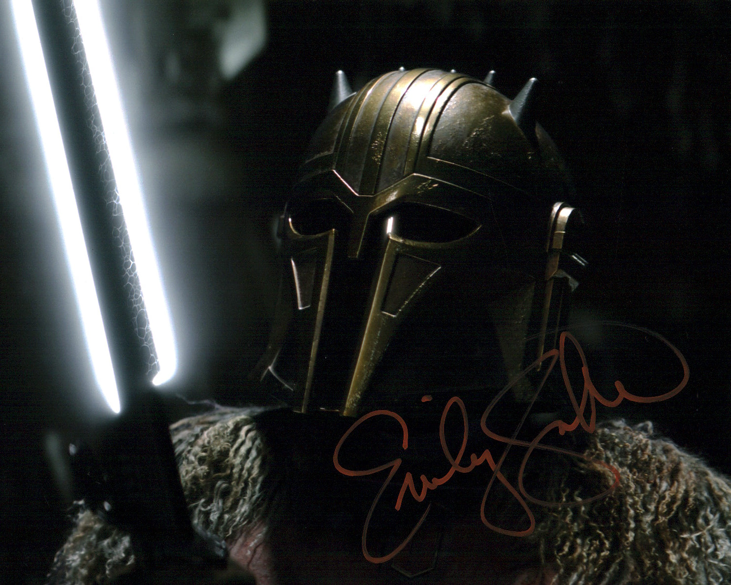 Emily Swallow Star Wars The Mandalorian 8x10 Signed Photo JSA Certified Autograph