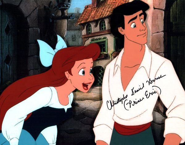 Christopher Daniel Barnes Disney's The Little Mermaid 11x14 Photo Poster Signed Autograph JSA Certified Autograph