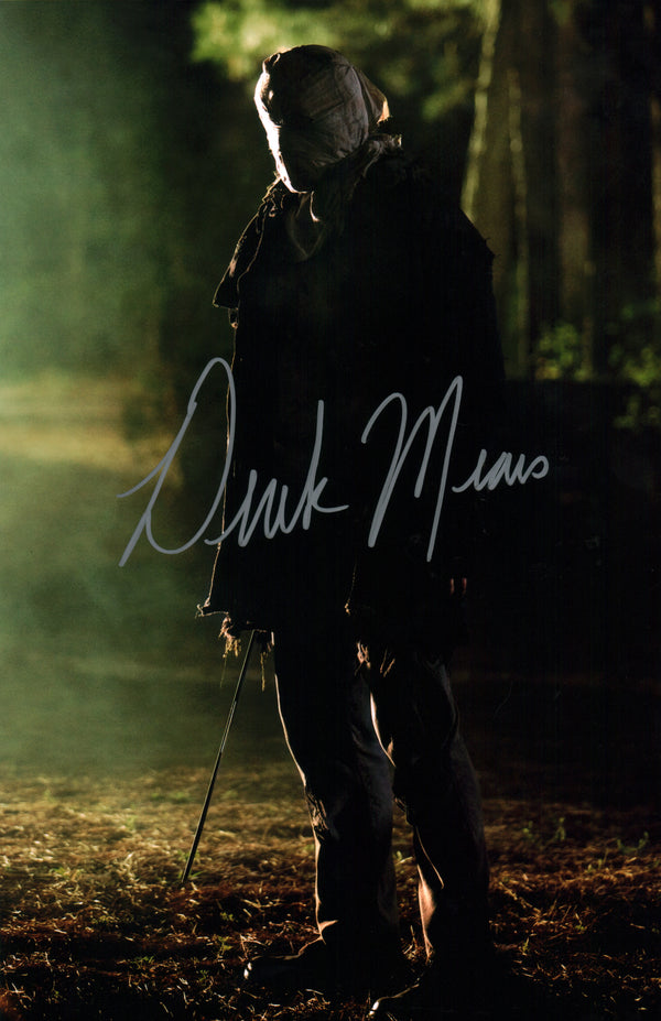 Derek Mears Friday The 13th 11x17 Signed Mini Poster JSA Certified Autograph