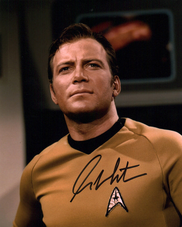 William Shatner Star Trek 8x10 Signed Photo JSA Certified Autograph