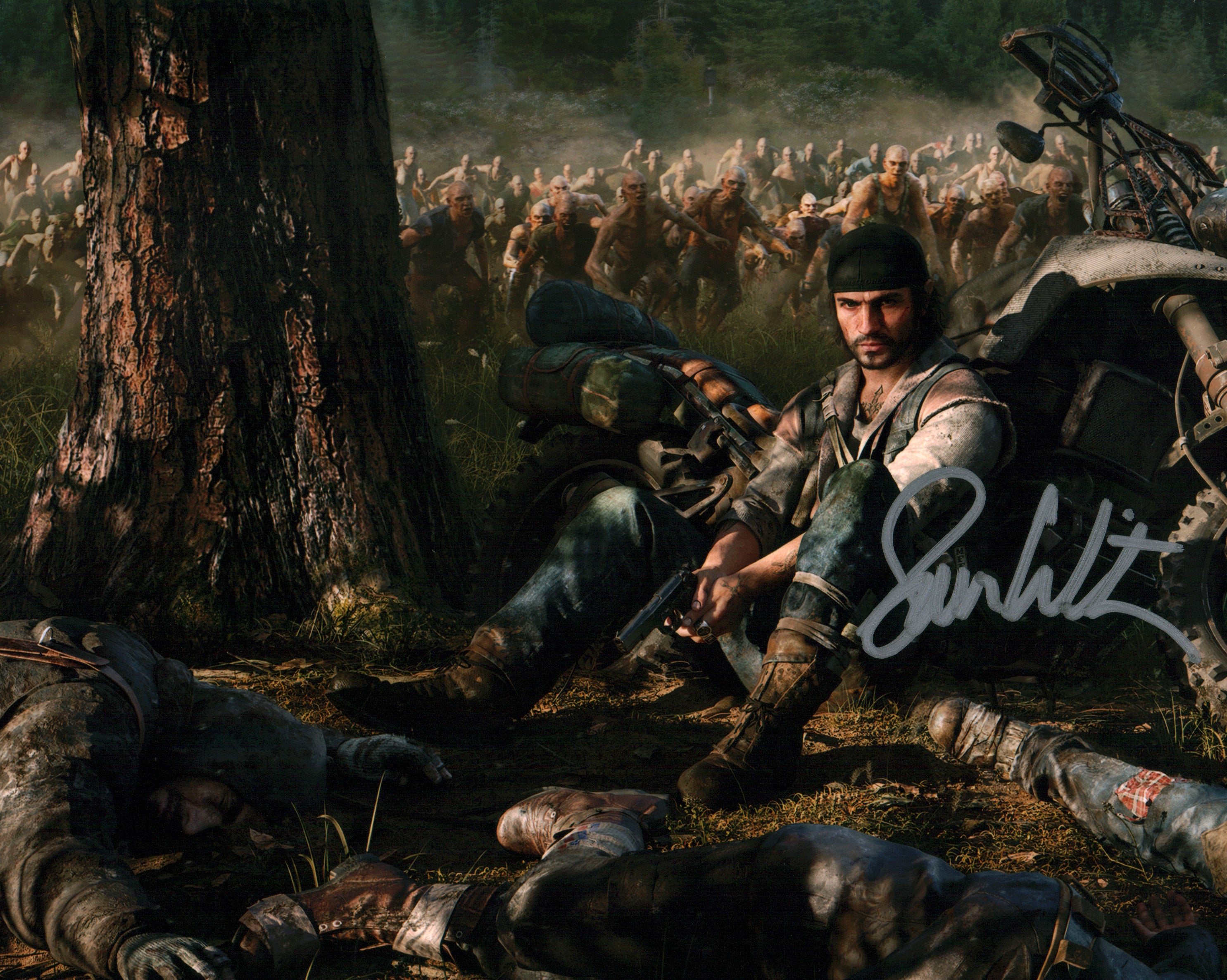 Sam Witwer Days Gone 8x10 Photo Signed JSA Certified Autograph