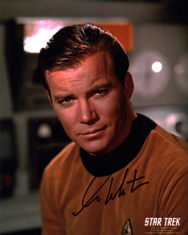 William Shatner Star Trek 8x10 Signed Photo JSA Certified Autograph