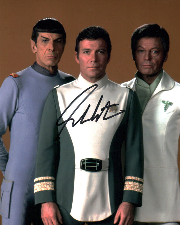 William Shatner Star Trek 8x10 Signed Photo JSA Certified Autograph