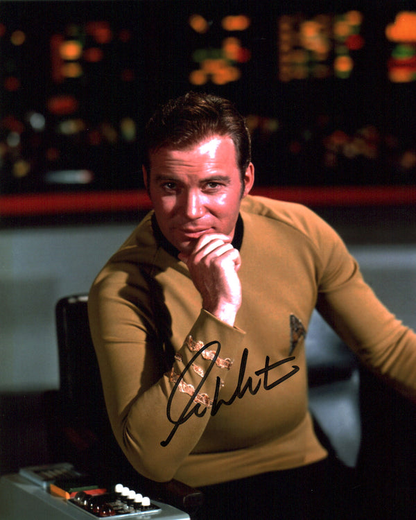 William Shatner Star Trek 8x10 Signed Photo JSA Certified Autograph