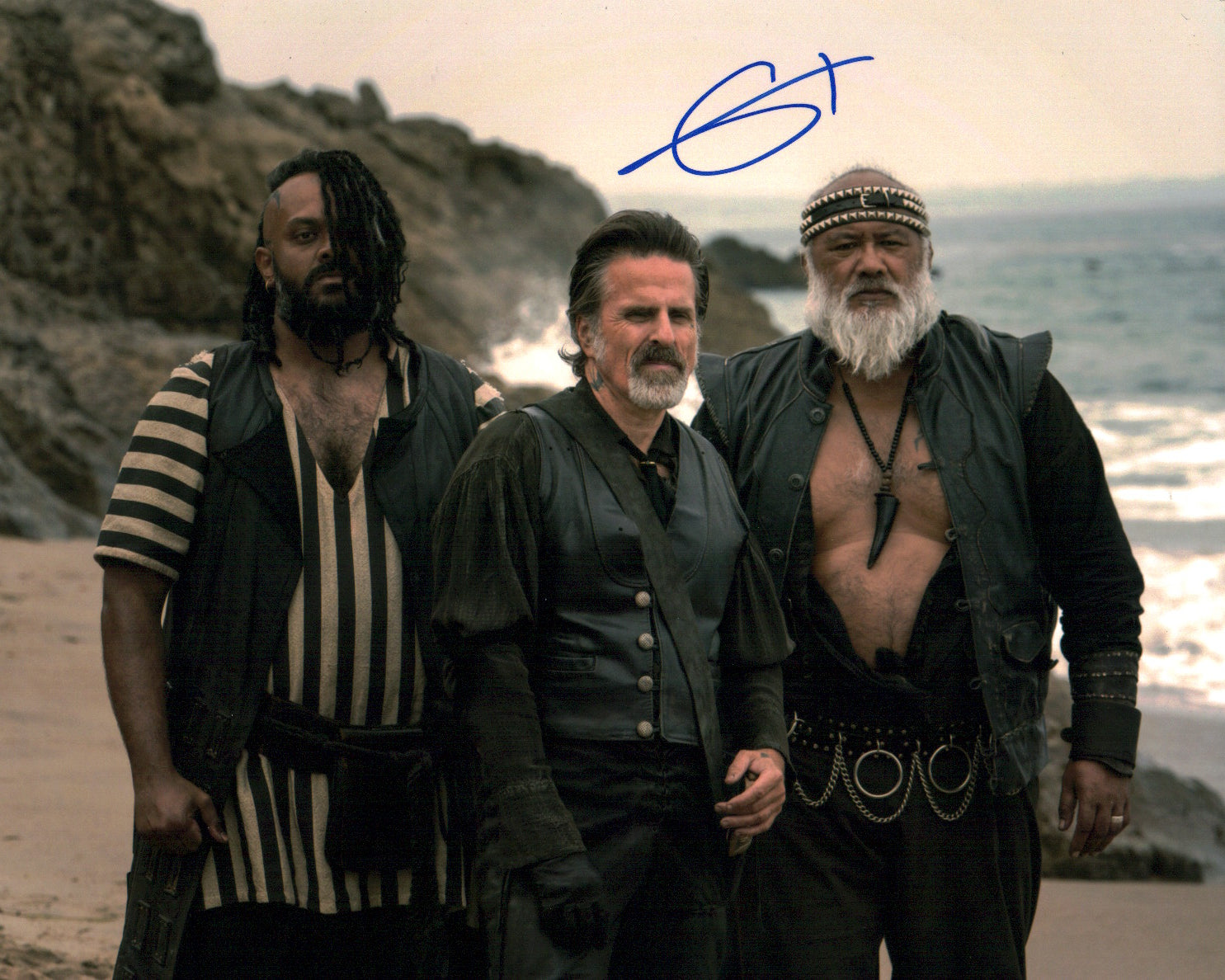 Con O'Neill Our Flag Means Death 8x10 Signed Photo JSA Certified Autograph