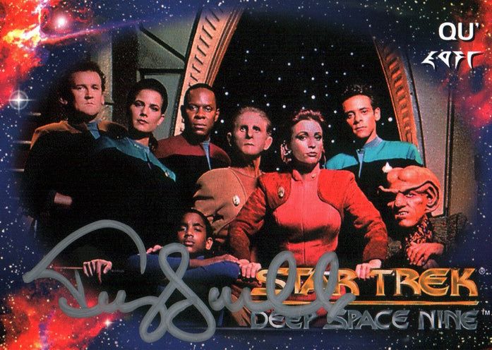 Terry Farrell Star Trek: DS9 2.5x4 Trading Cards Signed JSA Certified Autograph