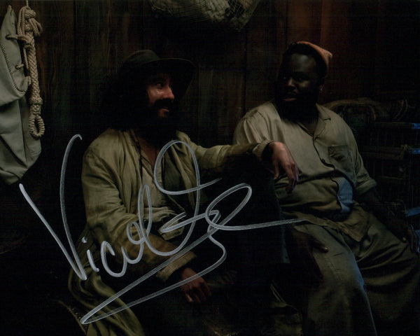 Vico Ortiz Our Flag Means Death 8x10 Signed Photo JSA Certified Autograph