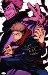 Adam McArthur Jujutsu Kaisen 11x17 Signed Photo Poster JSA Certified Autograph