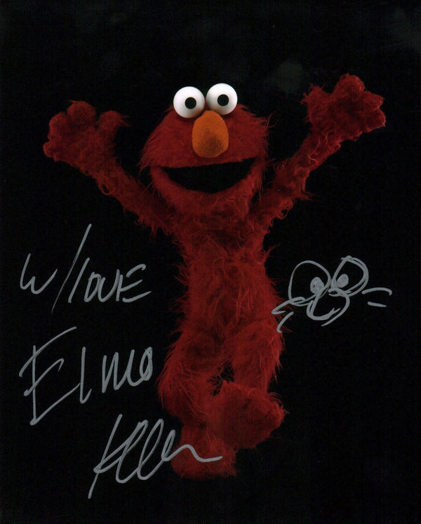 Kevin Clash Sesame Street 8x10 Signed Photo JSA Certified Autograph