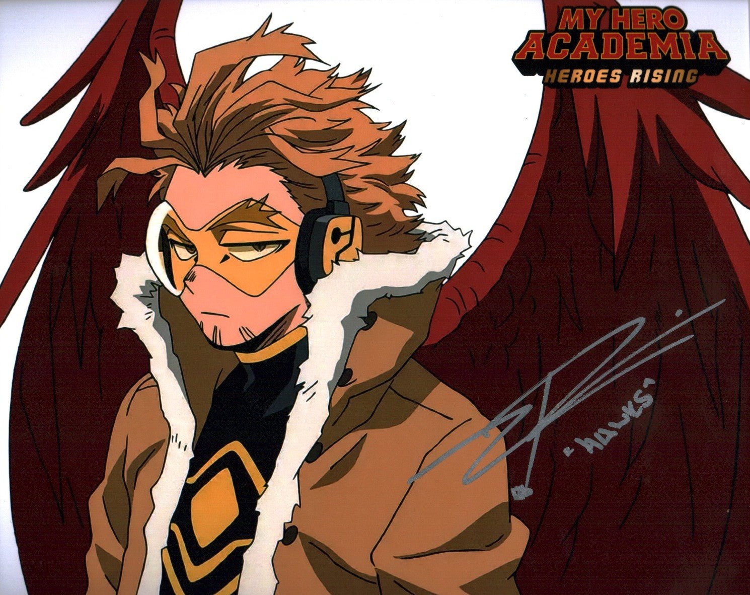 Zeno Robinson My Hero Academia 8x10 Signed Photo JSA Certified Autograph