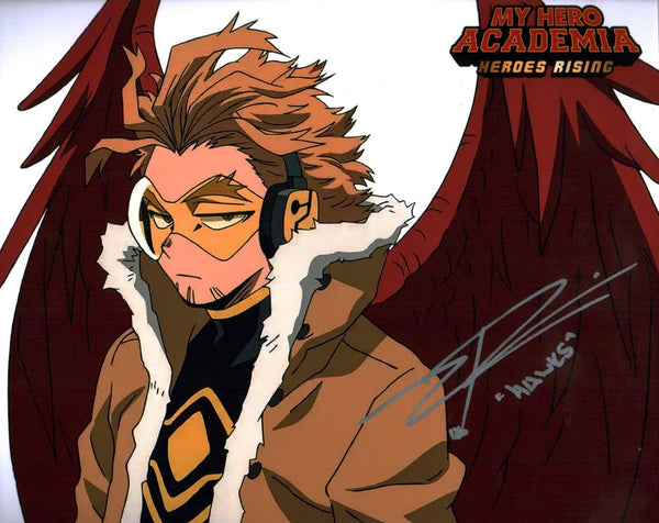 Zeno Robinson My Hero Academia 8x10 Signed Photo JSA Certified Autograph