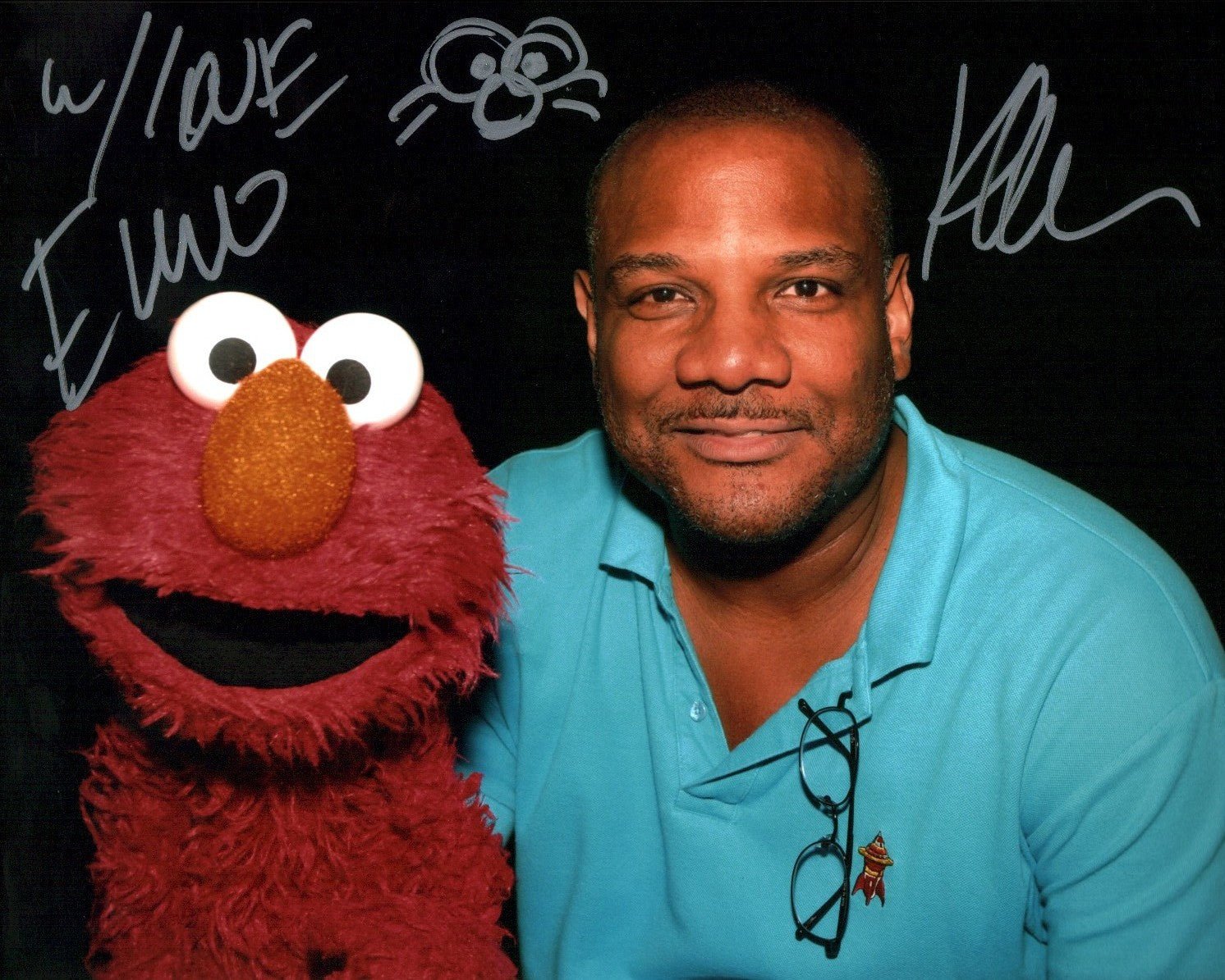 Kevin Clash Sesame Street 8x10 Signed Photo JSA Certified Autograph