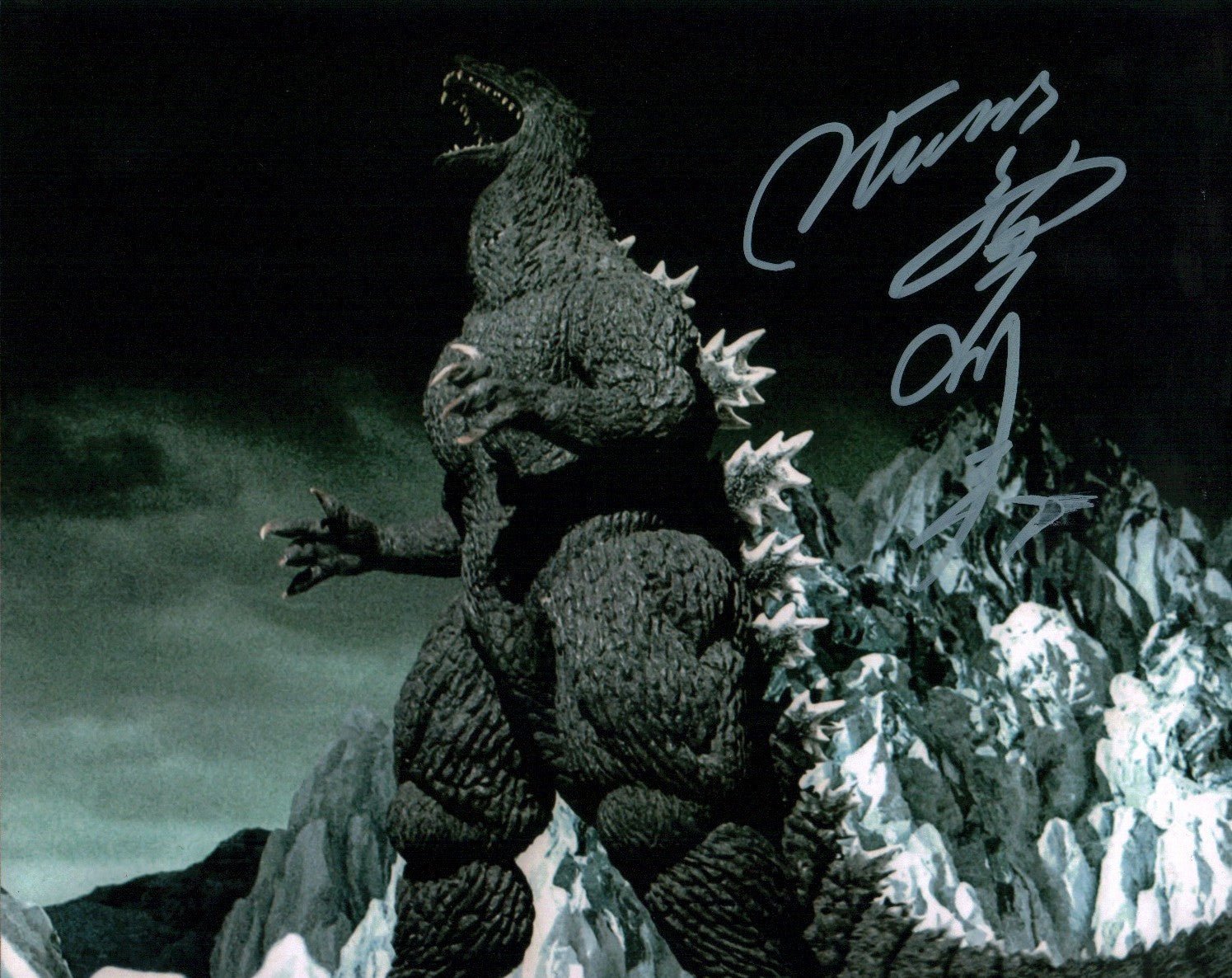 Tsutomu Kitagawa ﻿Godzilla 8x10 Signed Photo JSA Certified Autograph