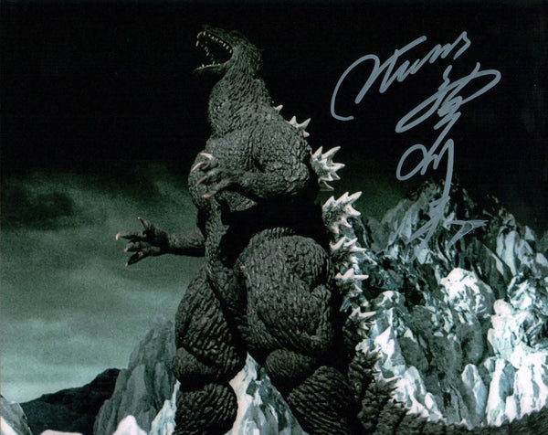 Tsutomu Kitagawa ﻿Godzilla 8x10 Signed Photo JSA Certified Autograph