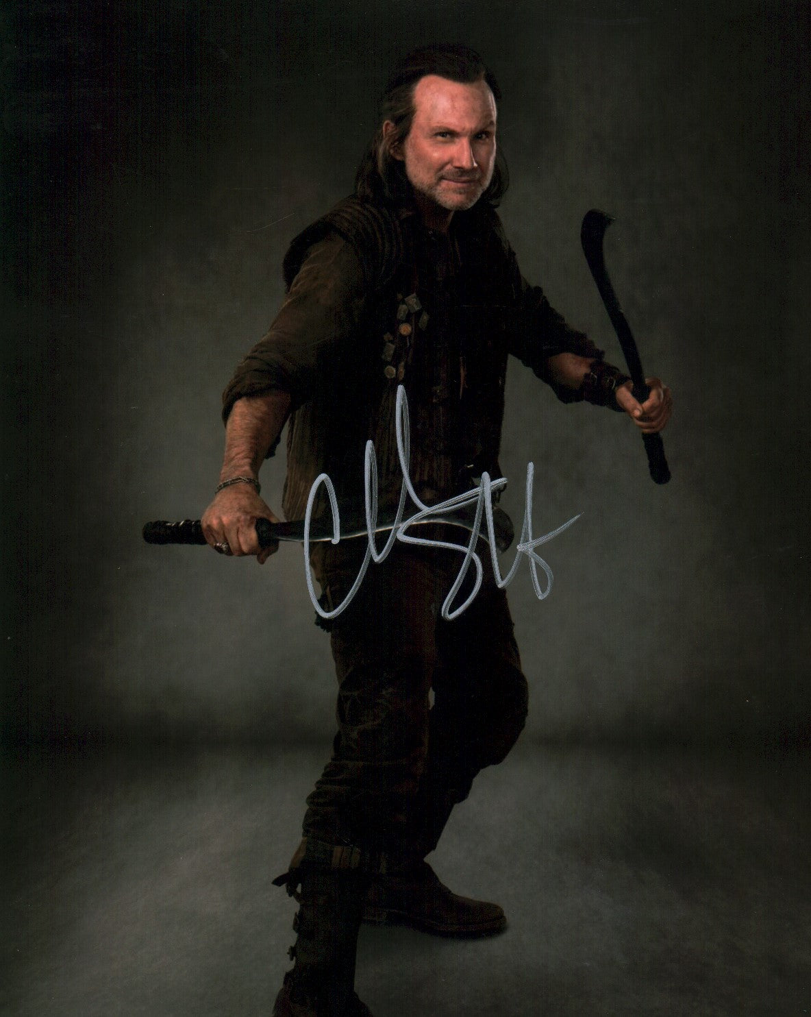 Christian Slater Willow 8x10 Signed Photo JSA Certified Autograph
