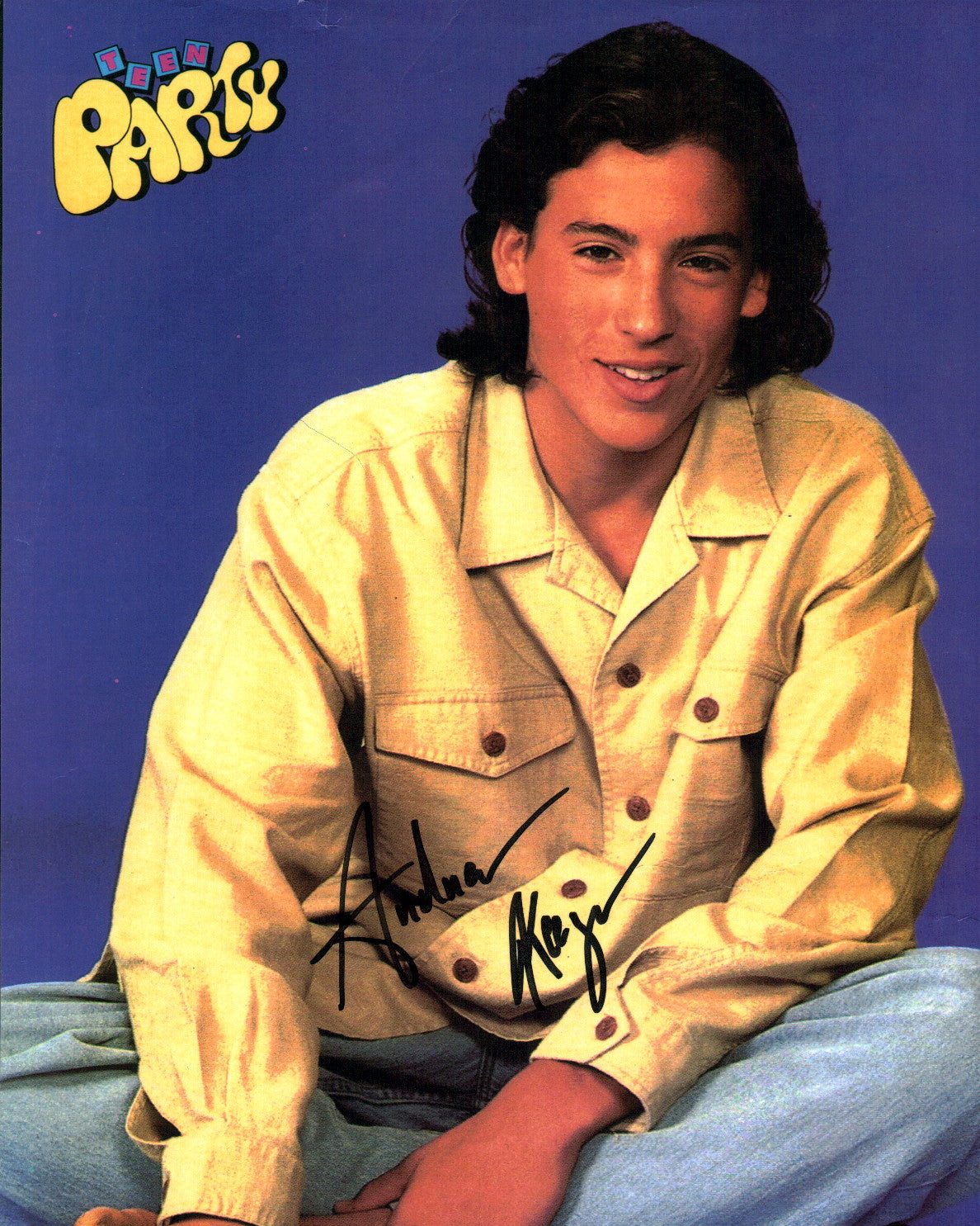 Andrew Keegan 7th Heaven 8x10 Photo Signed JSA Certified Autograph