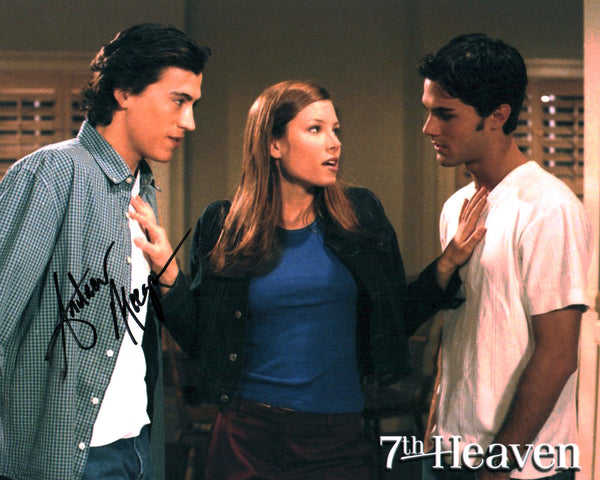 Andrew Keegan 7th Heaven 8x10 Photo Signed JSA Certified Autograph