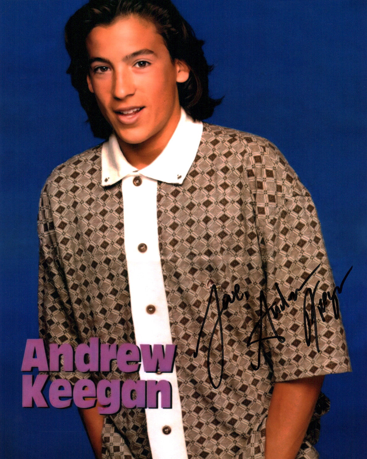 Andrew Keegan 7th Heaven 8x10 Photo Signed JSA Certified Autograph