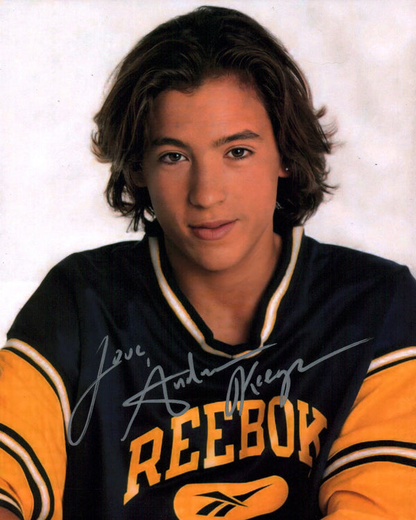 Andrew Keegan 7th Heaven 8x10 Photo Signed JSA Certified Autograph