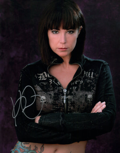 Kim Rhodes 11x14 Signed Photo JSA Certified Autograph