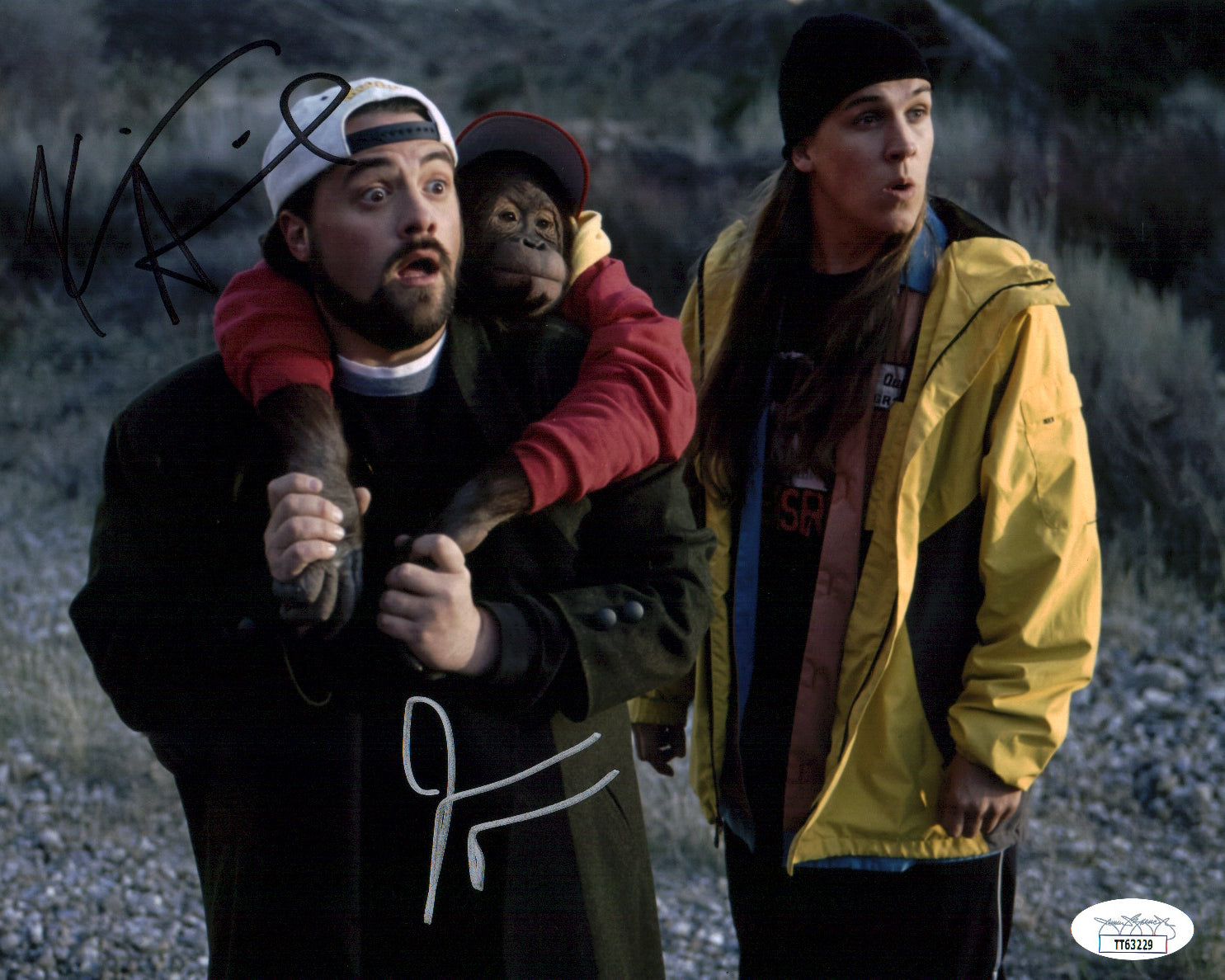 Jay and Silent Bob Strike Back 8x10 Mewes Smith Signed Photo JSA Certified Autograph