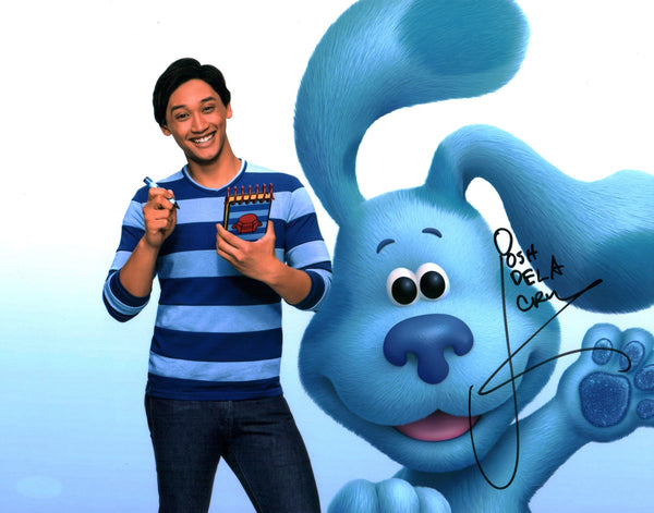 Josh Dela Cruz Blue's Clues and You 11x14 Photo Poster Signed JSA Certified Autograph