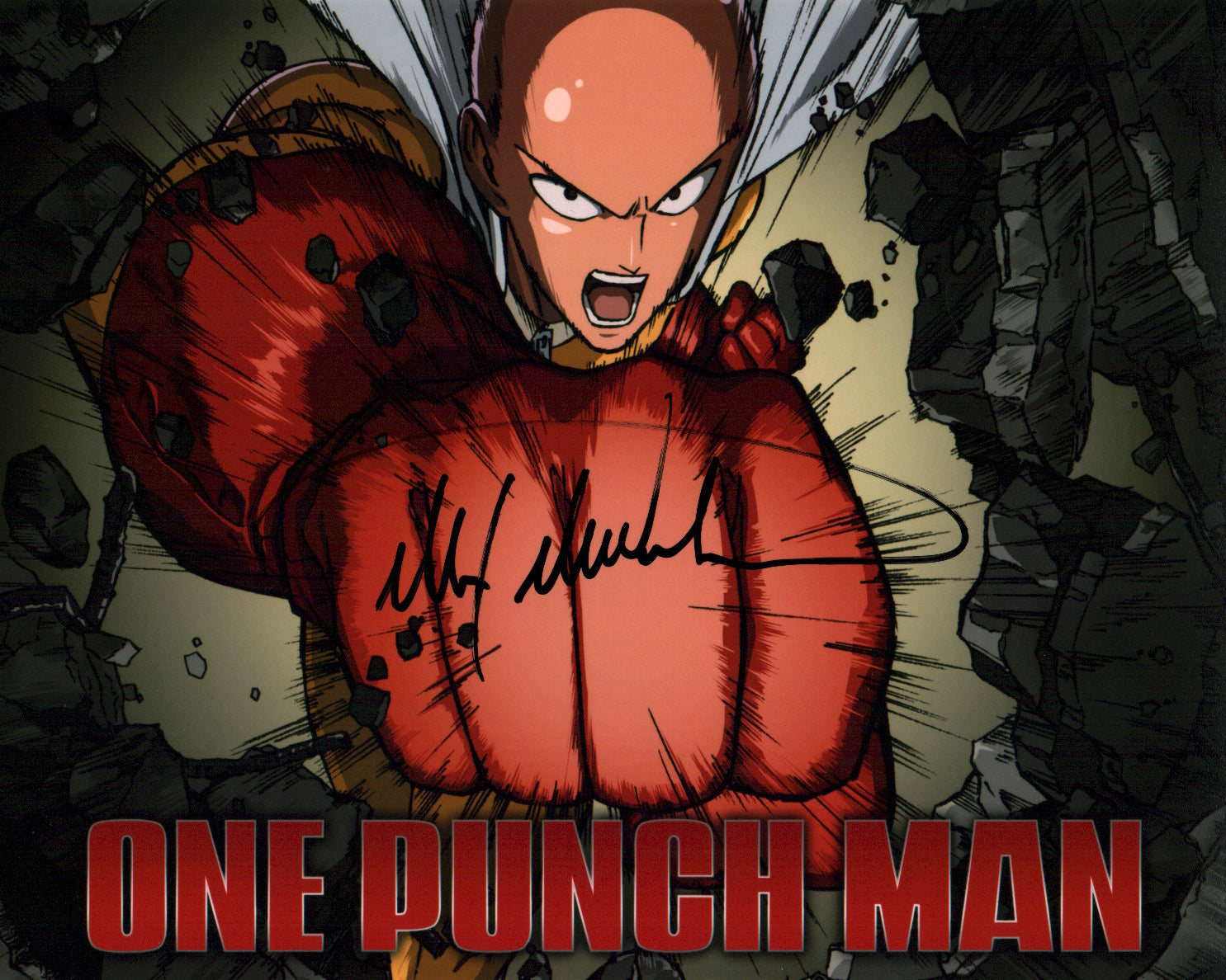 Max Mittelman One Punch Man 8x10 Photo Signed JSA Certified Autograph