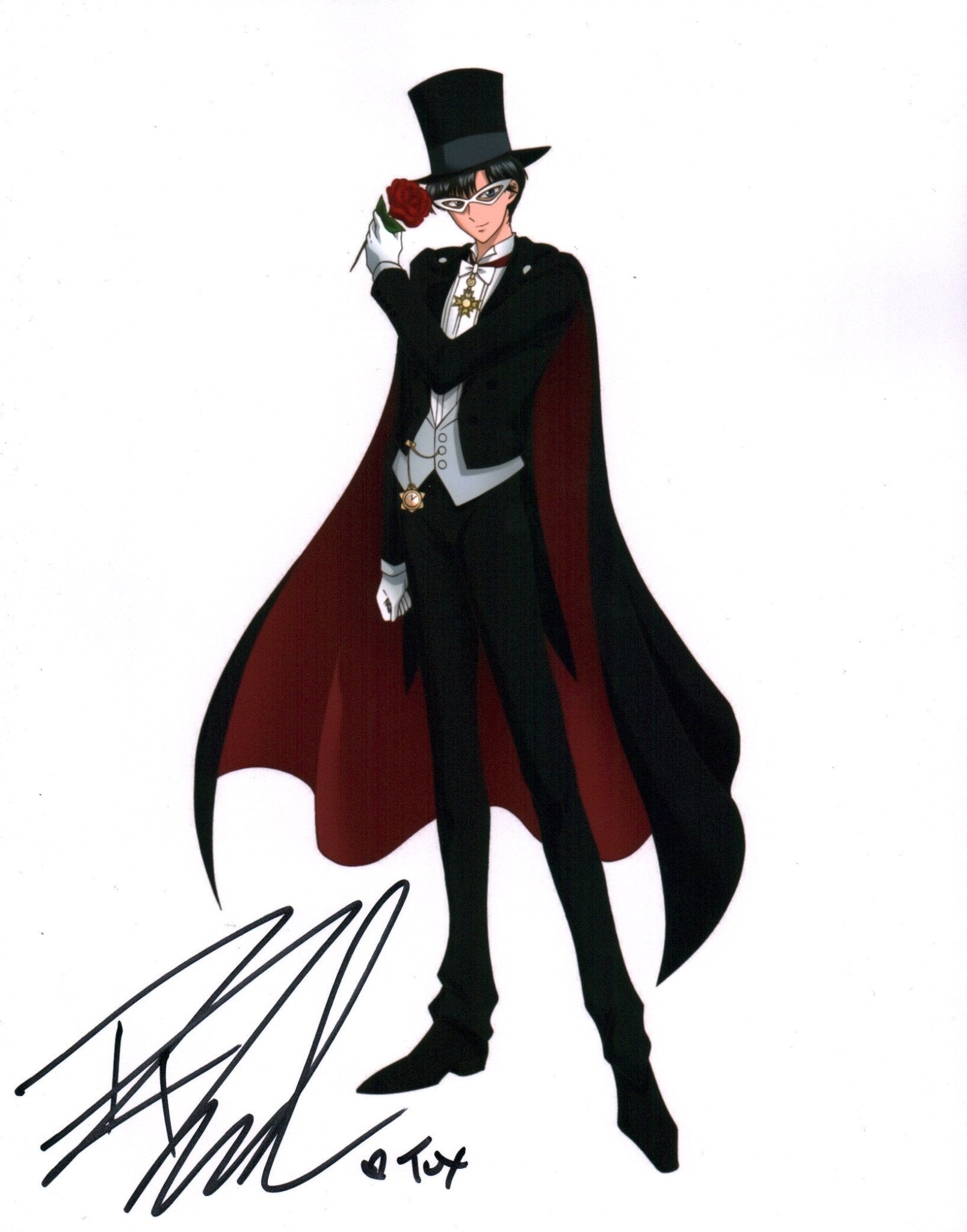 Robbie Moon Robbie Daymond Sailor Moon 11x14 Photo Poster Signed JSA Certified Aut