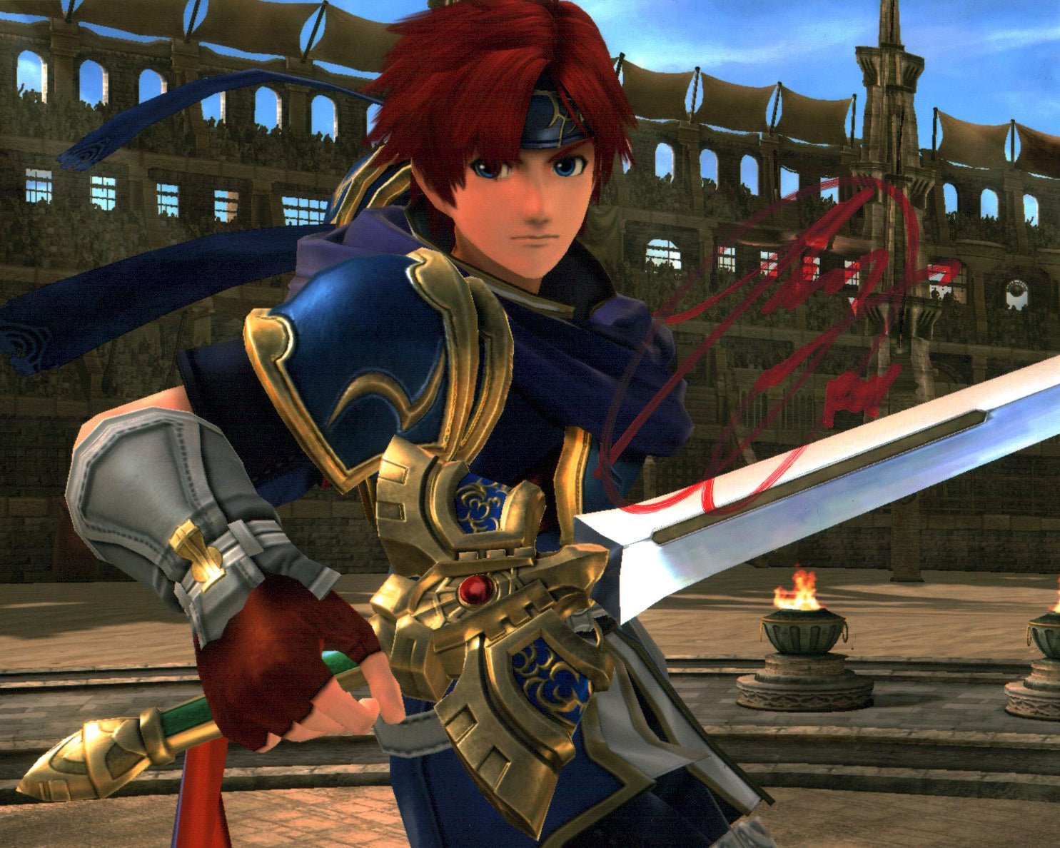 Ray Chase Super Smash Ultimate 8x10 Signed Photo JSA Certified Autogra