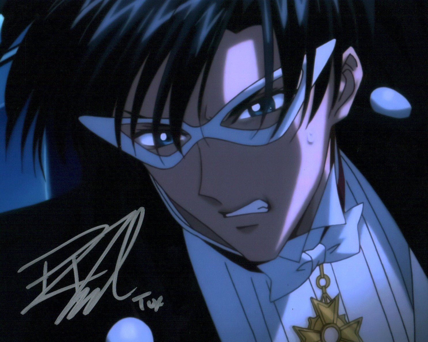 Robbie Moon Robbie Daymond Sailor Moon 8x10 Photo Signed JSA Certified Autograph