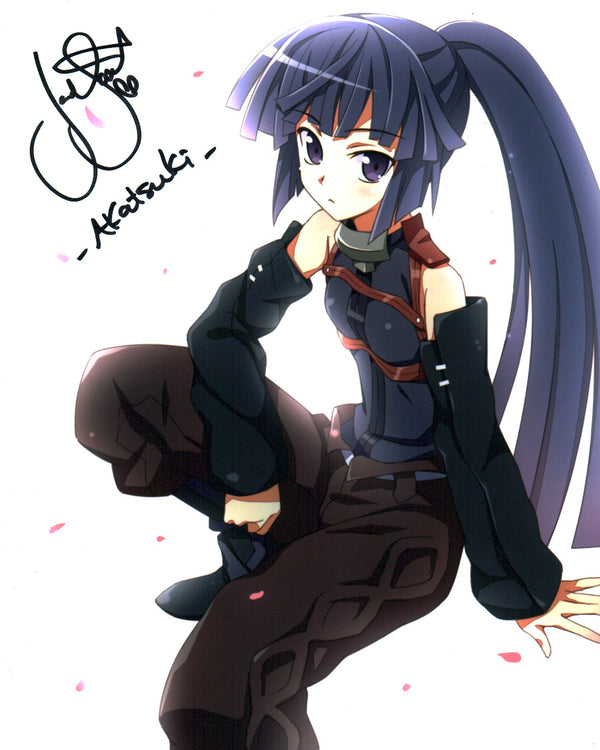 Jad Saxton Log Horizon 8x10 Photo Signed Photo JSA Certified Autograph