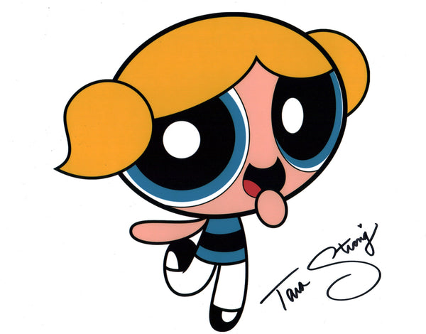 Tara Strong The Powerpuff Girls 11x14 Signed Photo Poster JSA Certified Autograph