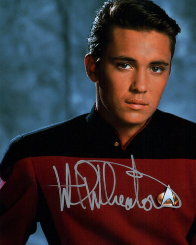 Wil Wheaton Star Trek: The Next Generation 8x10 Photo JSA Certified Autograph