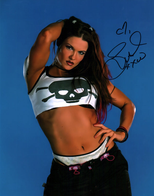 Amy "Lita" Dumas AEW Wrestling 11x14 Signed Photo JSA Certified Autograph