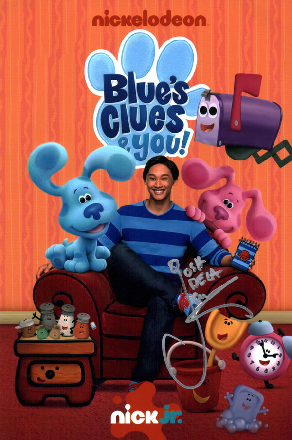 Josh Dela Cruz Blue's Clues and You 8x12 Photo Signed JSA Certified Autograph