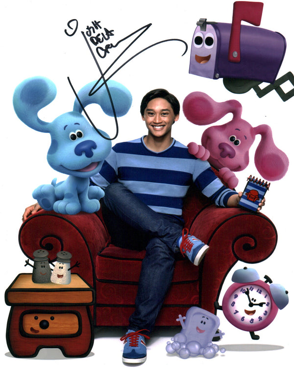 Josh Dela Cruz Blue's Clues and You 8x10 Photo Signed JSA Certified Autograph